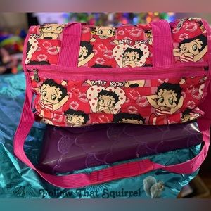 Betty Boop Duffle Bag
